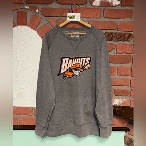 Old Time Hockey Buffalo Bandits Causeway Collection Grey Crewneck Sweatshirt XL